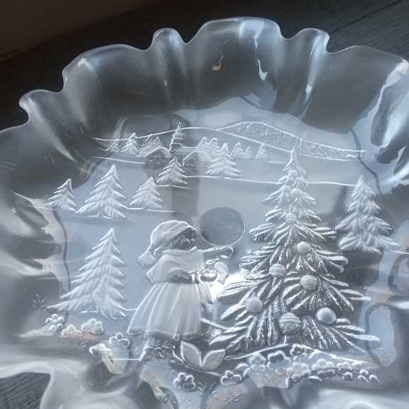 Decorative Glass Christmas Piece - Picture 2 of 5